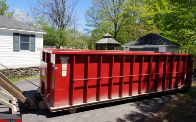 Dumpsters R Us 20 yard 4 ton for shed clean out in West Newbury, MA