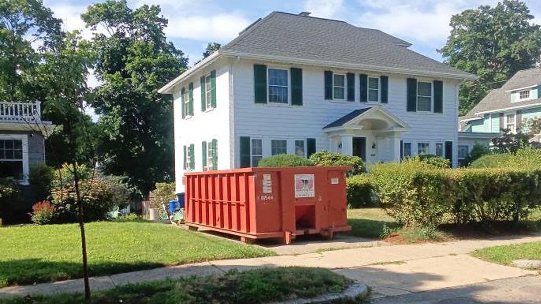 10-Yard Dumpster Delivery in Reading, MA