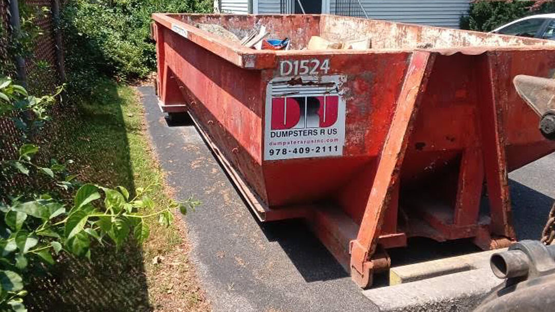 15 Yard Dumpster Rental Wilmington MA | Basement Cleanout