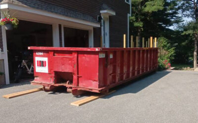 20 Yard Dumpster Rental in Middleton, MA for a Deck Renovation