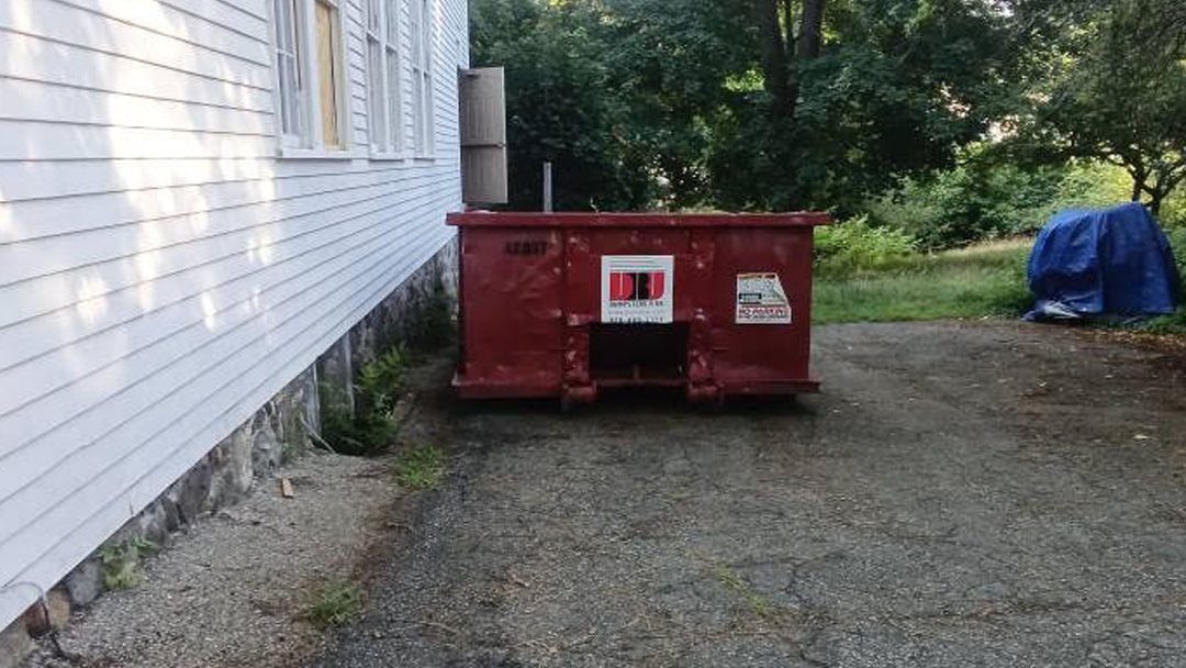 20 Yard Dumpster Swap in North Andover, MA | Dumpsters R Us, Inc.