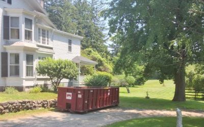 30 Yard Dumpster Rental Delivery in Wenham, MA for a Second-Floor Renovation