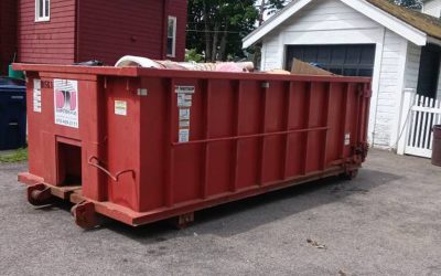 15 Yard Dumpster Rental for a House Clean-out in Melrose, MA | Dumpsters R Us, Inc
