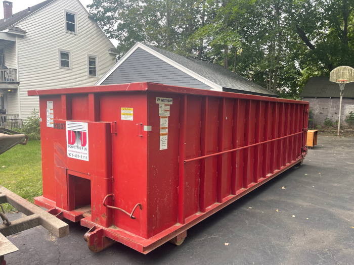 30 yard dumpster rental in Haverhill, MA to dispose of kitchen renovation debris