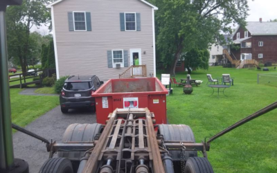 15 yard 3 ton dumpster for a kitchen renovation project in Amesbury, MA.