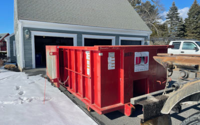 15 yard dumpster rental for a spring cleaningin North Andover