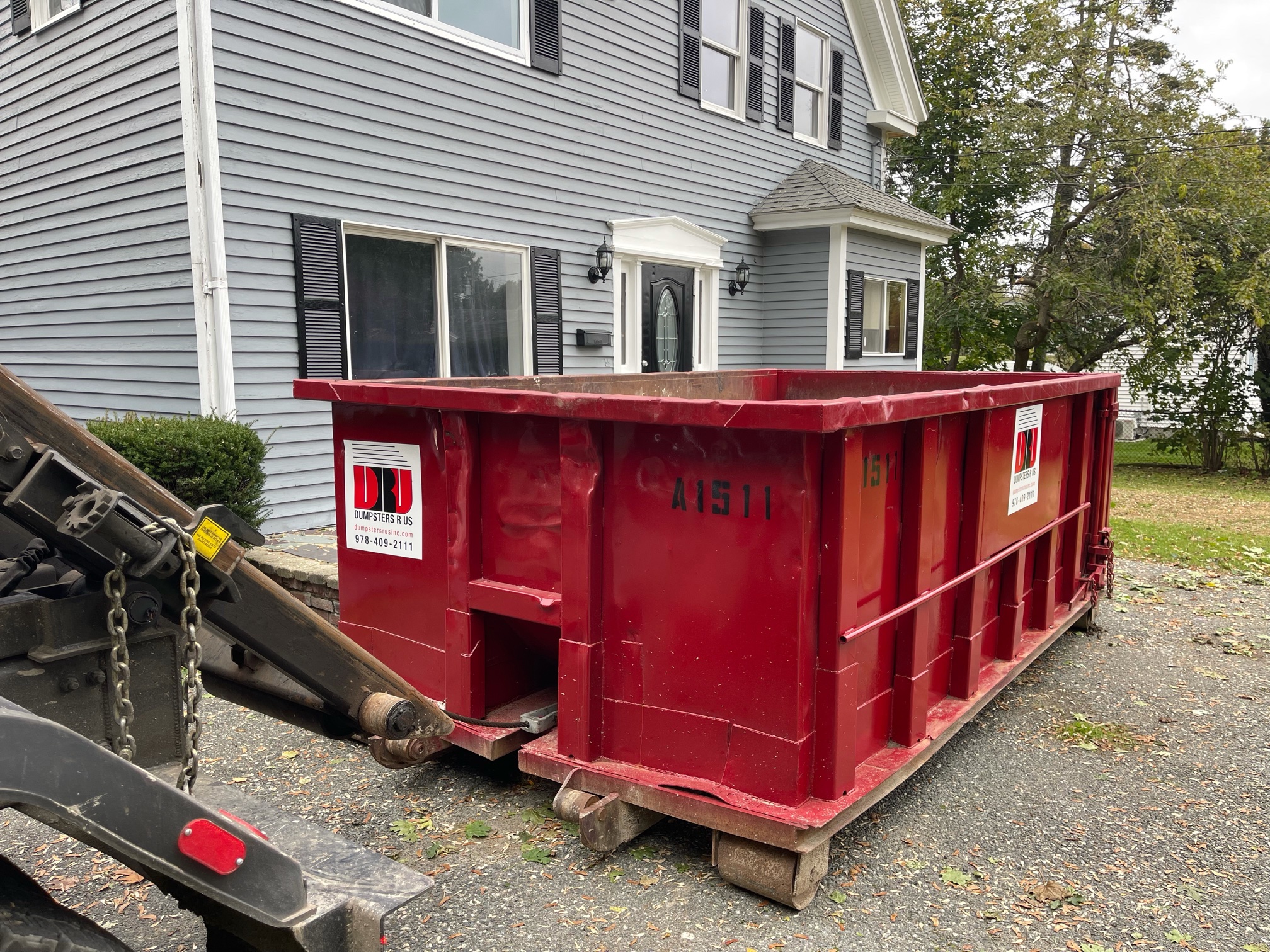 15 Yard 2 Ton Delivery Attic Clean Out in Peabody MA Dumpsters R Us, Inc