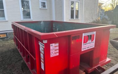 10 yard dumpster rental delivered to Andover for a household clean out