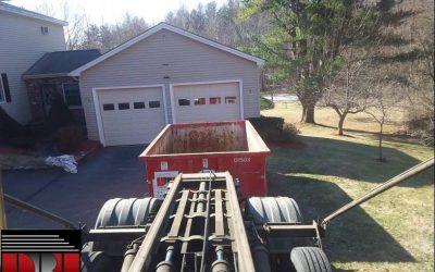 15 yard dumpster rental for a Kitchen Remodeling job in Tewksbury, MA