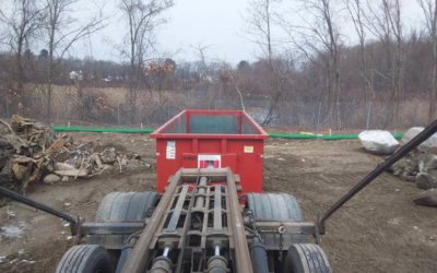 30 yard dumpster rental to dispose of construction debris in Chelmsford, MA