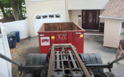 15-Yard Dumpster Rental in Andover, MA for a garage clean-out