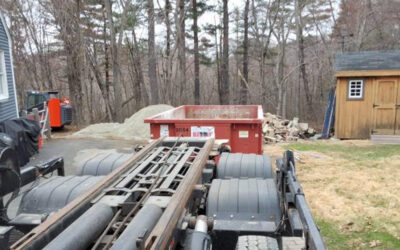 15 yard dumpster rental in North Reading, MA for ABC disposal.