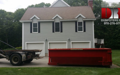 10 yard dumpster rental in North Andover, MA