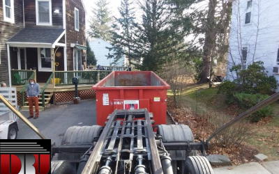 Dumpster rented in Newburyport MA