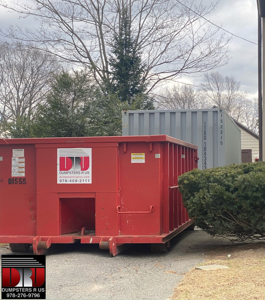 30 Yard Dumpster Rented in Andover, MA Dumpsters R Us, Inc