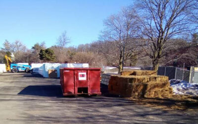 30 Yard Dumpster Delivered in Peabody, MA for a Building Clean-Out