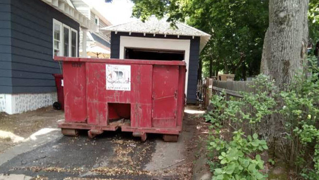 Dumpster swap at Melrose, Melrose, MA 01276 for a house clean-out