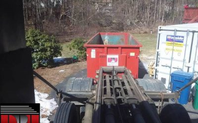 30 yard dumpster rented for House Renovations in Burlington MA