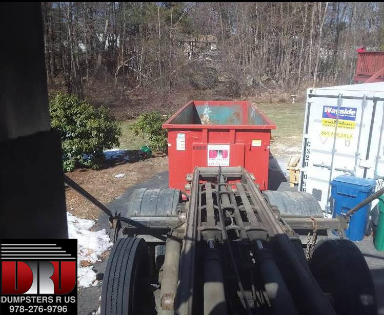 30 yard dumpster rented for House Renovations in Burlington MA